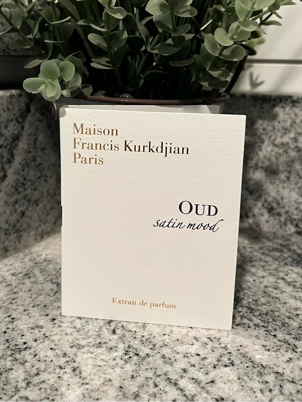 Maison Francis Kurkdjian Oud Satin Mood